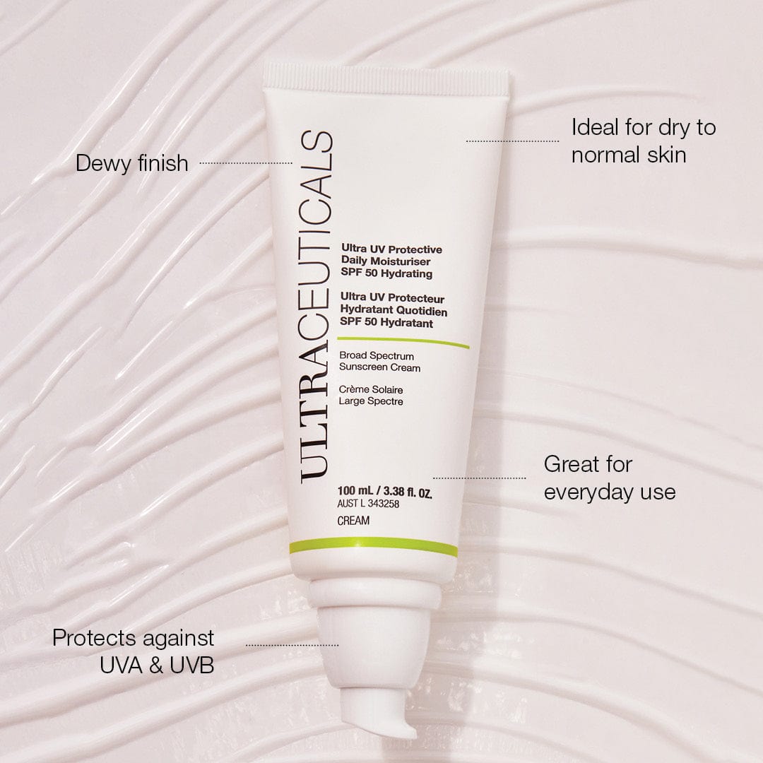 Ultraceuticals AU Sunscreen Ultra UV Protective Daily Moisturiser SPF 50 Hydrating Online – Ultraceuticals AU