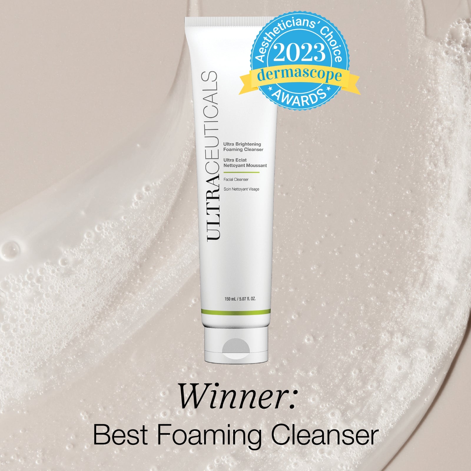 Ultra Brightening Foaming Cleanser Award Best Foaming Cleanser