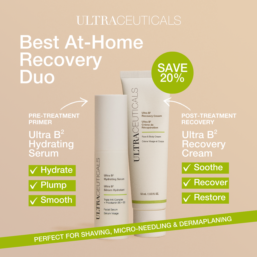 At-home recovery duo skincare set