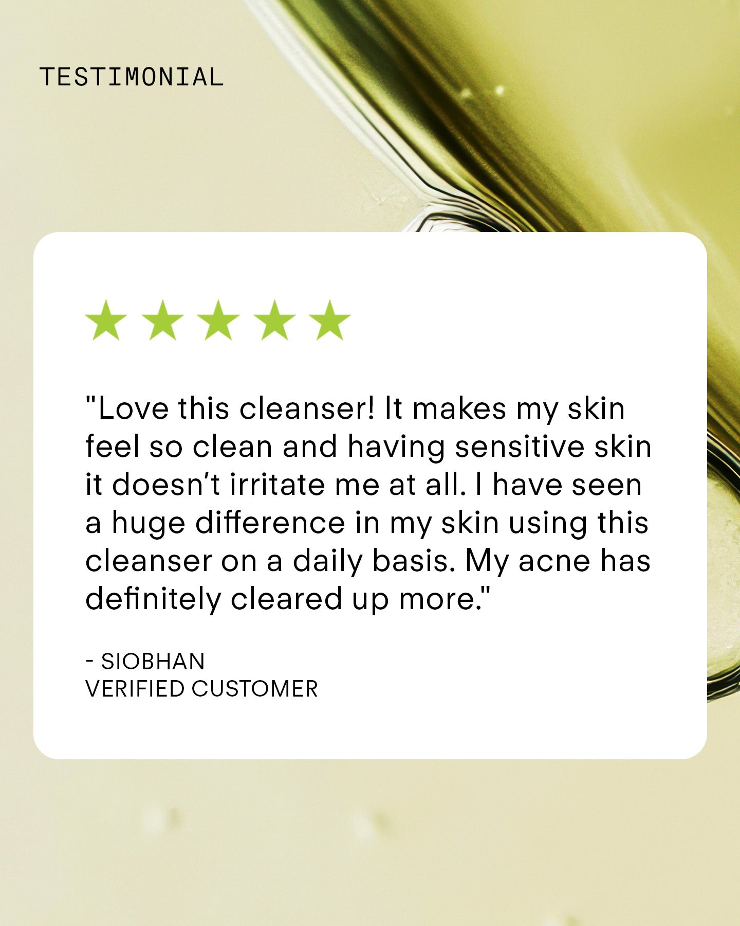 Ultra Clear Foaming Cleanser