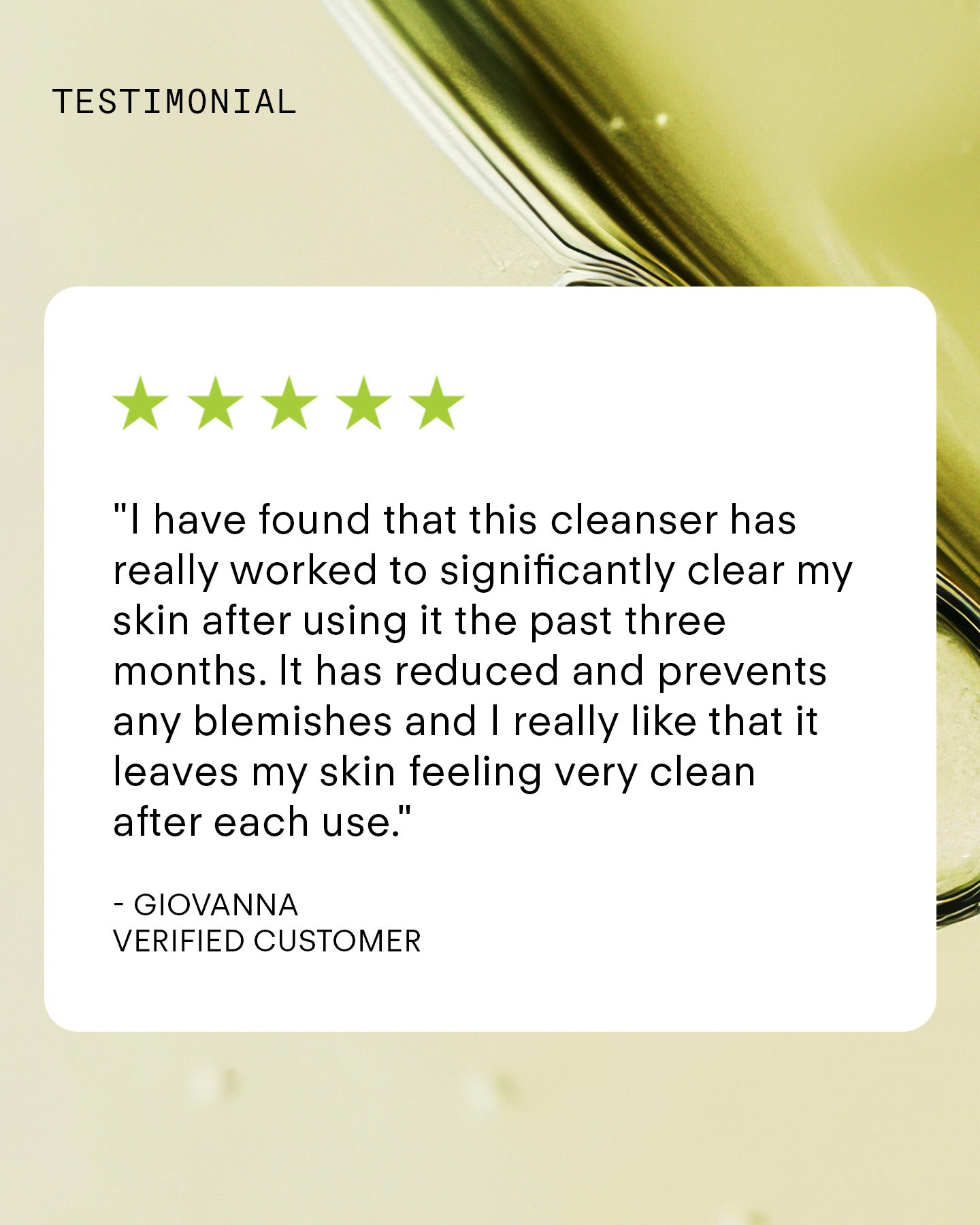 Ultra Clear Foaming Cleanser