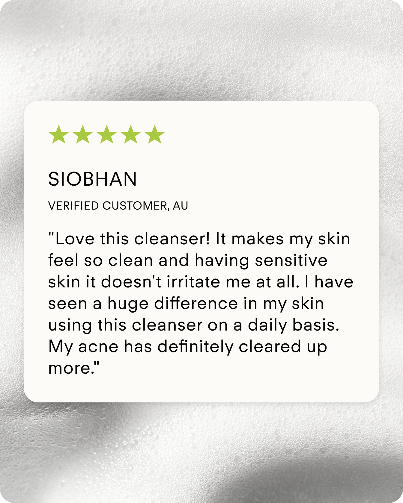 Z Clear Foaming Facial Cleanser