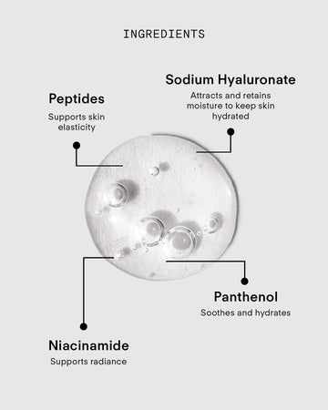 Ultra B² Hydration Mask - Single is a bubble hydrogel sheet mask featuring Peptides for elasticity, Sodium Hyaluronate for deep hydration, Panthenol to soothe and hydrate, and Niacinamide to support radiance.