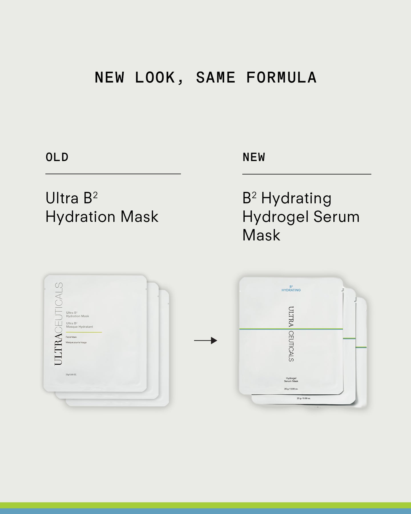 B² Hydrating Hydrogel Serum Mask (Pack of 3)