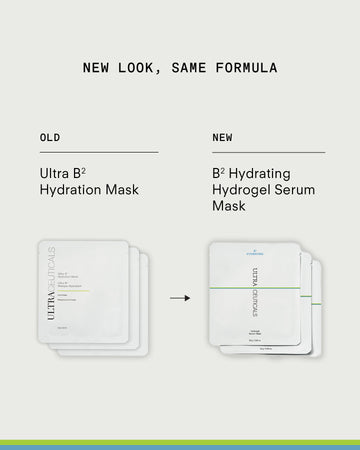 B² Hydrating Hydrogel Serum Mask (Pack of 3)
