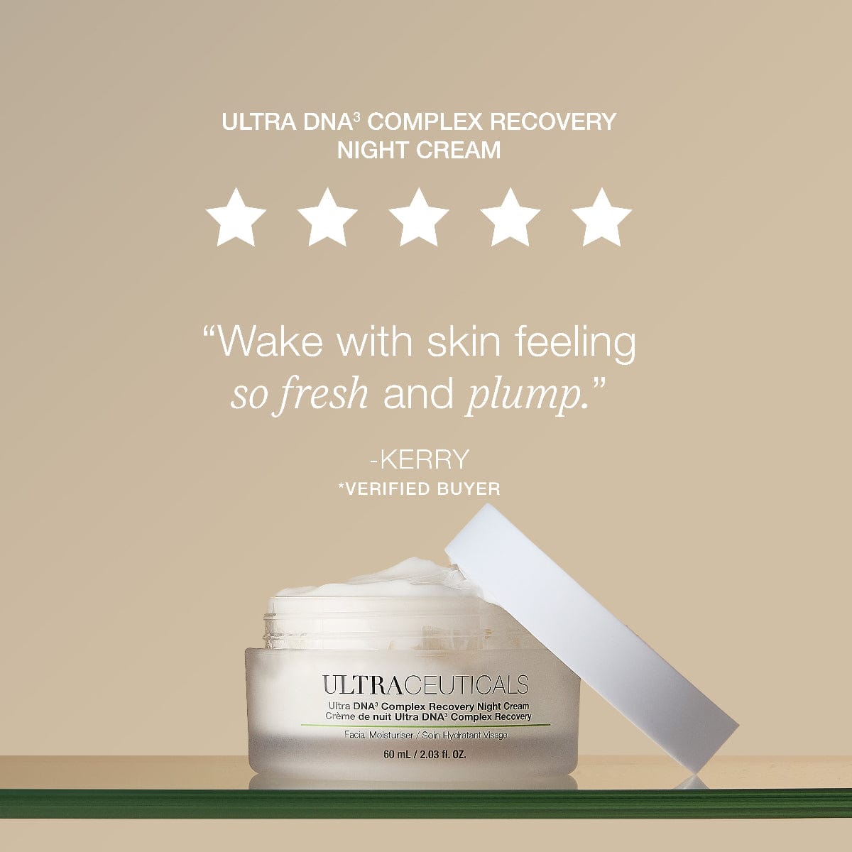 Ultraceuticals AU Lotion & Moisturizer Ultra DNA³ Complex Recovery Night Cream Online – Ultraceuticals AU