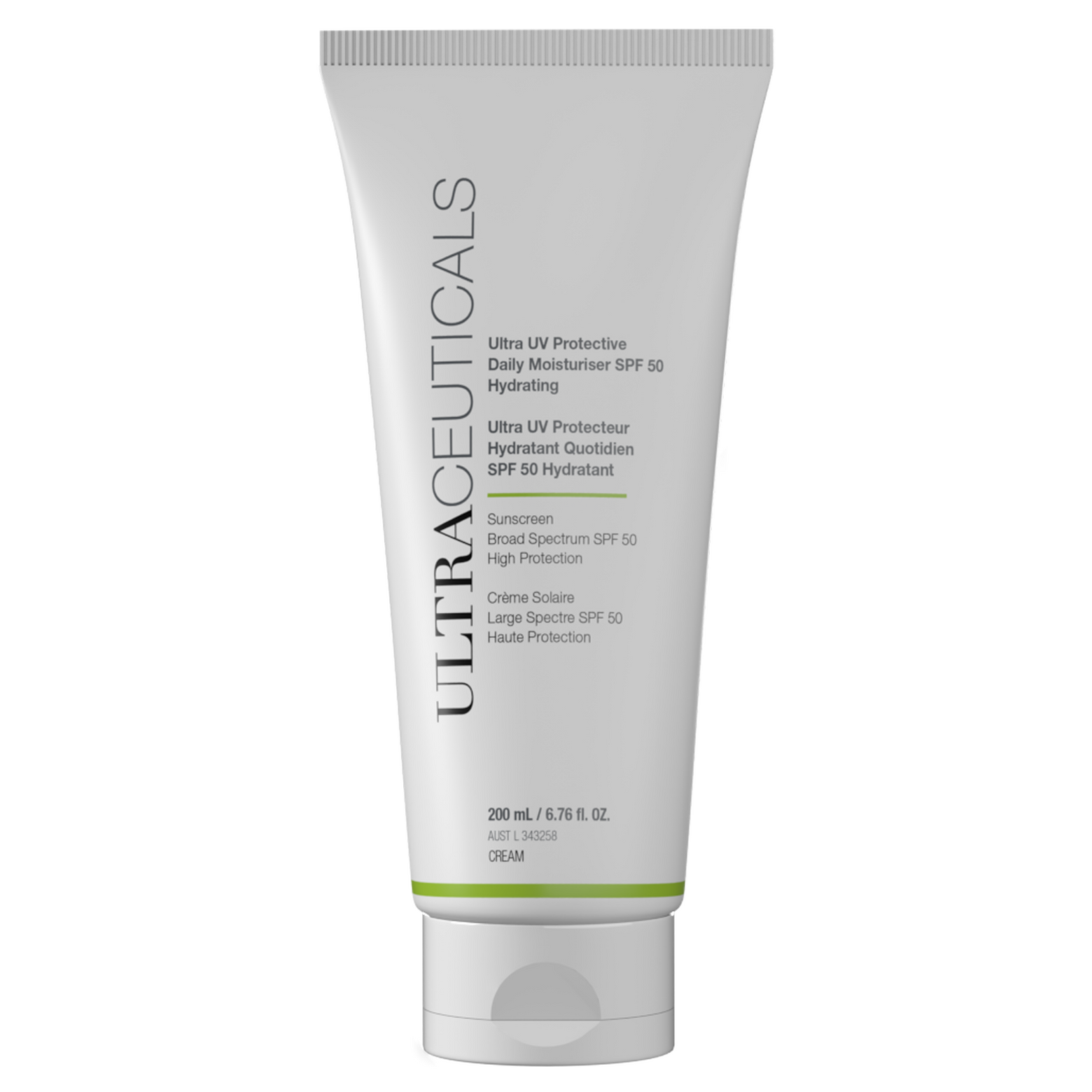 Ultra UV Protective Daily Moisturiser SPF 50 Hydrating 200ml